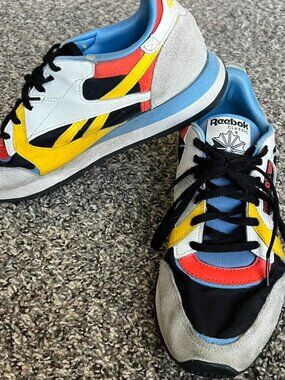 Reebok Classic Multicolored‎ Sneakers Mens 8 Retro Lifting CrossFit Gym Shoes